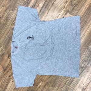 Gray Short Sleeve Crew Neck Tee